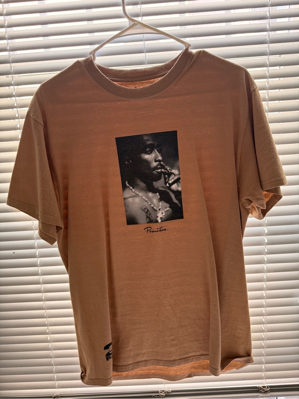 Primitive Short-Sleeve Graphic Tee in Tan